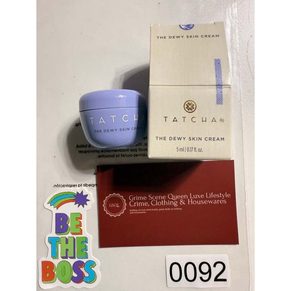 Tatcha The Dewy Skin Cream 0.17 fl oz Purple